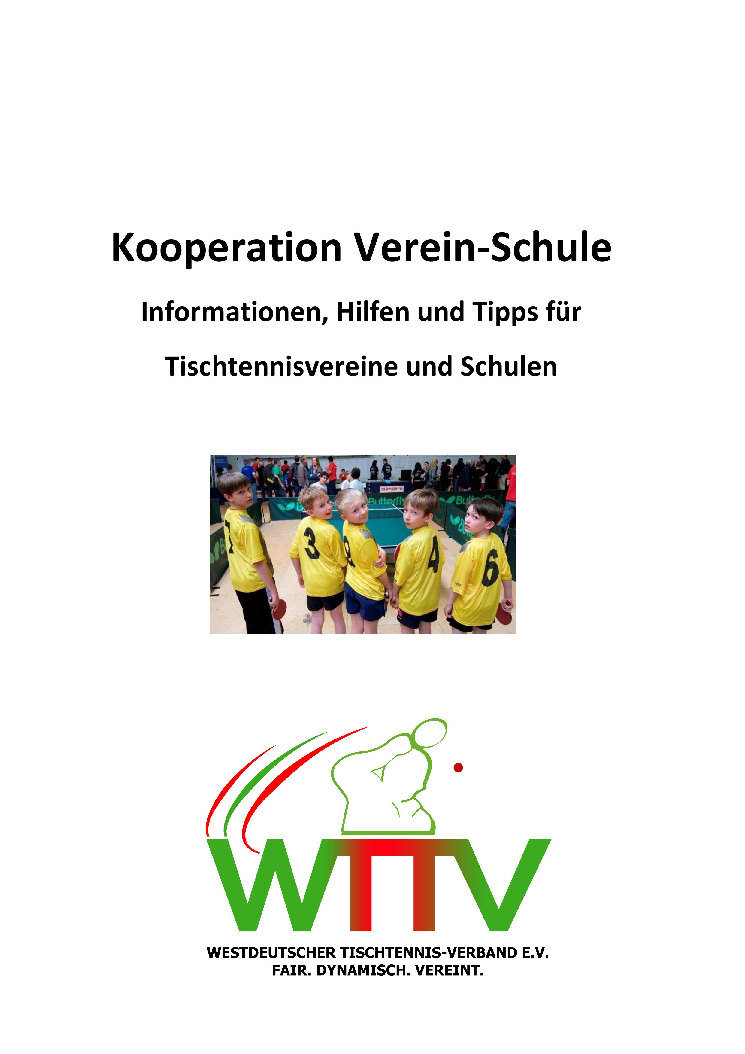 Handreichung "Kooperation Schule-Verein"