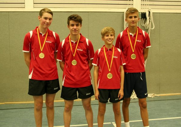 Sieger der Kreismannschaftsmeisterschaft der Schüler-A: Spvg Steinhagen