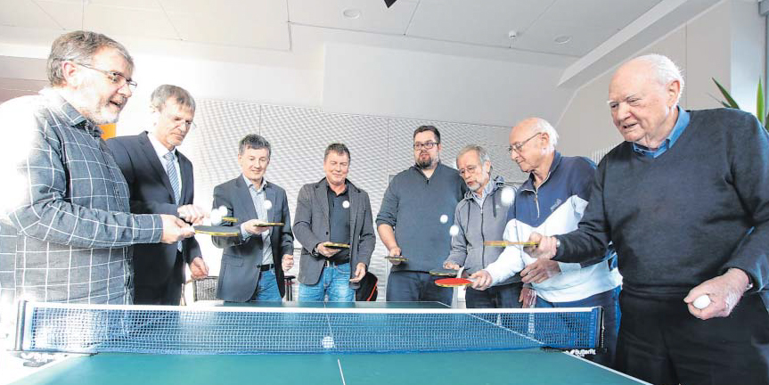 Neuer TT-Tisch für die Charlottenburg