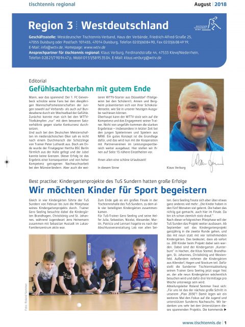 REGIONALSEITEN 08-2018