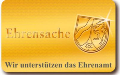 EHRENAMTSKARTE ALS „DANKE“