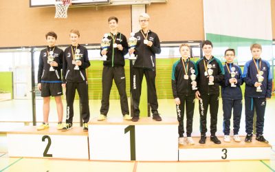 BRONZE IM SCHÜLER-DOPPEL