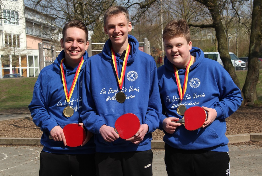 Meister der Saison 2018/2019: Jungen 1. Kreisklasse