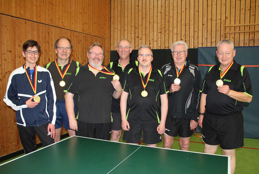 Meister der Saison 2018/2019: Herren 3. Kreisklasse Gruppe 1