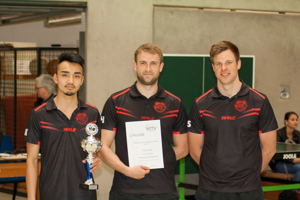 TTSG ERDER IST WTTV-POKALSIEGER DER HERREN-BEZIRKSLIGA