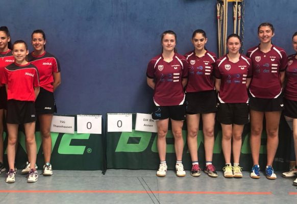 Mannschaftsbild mit Gegner Thanausen_DMM2019