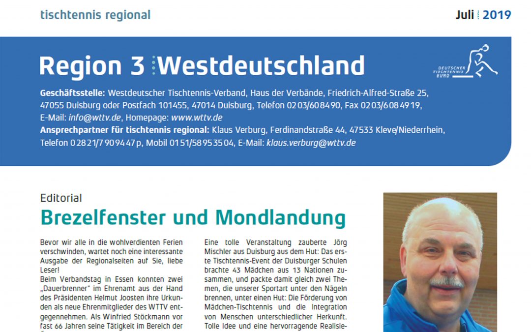 REGIONALSEITEN 07-2019