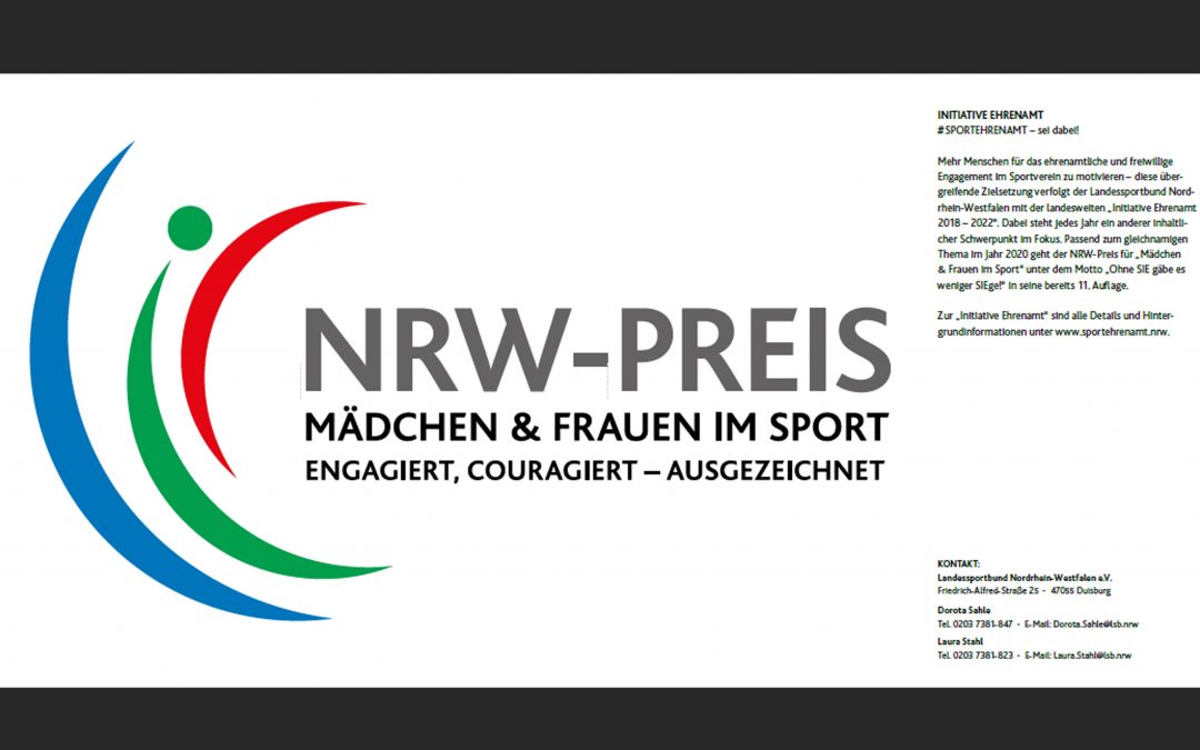 NRW-PREIS FÜR MÄDCHEN UND FRAUEN