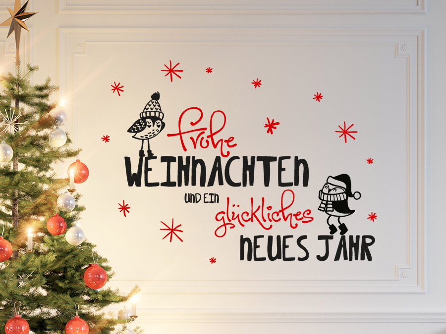 Frohe Weihnachten und einen guten Rutsch ins neue Jahr