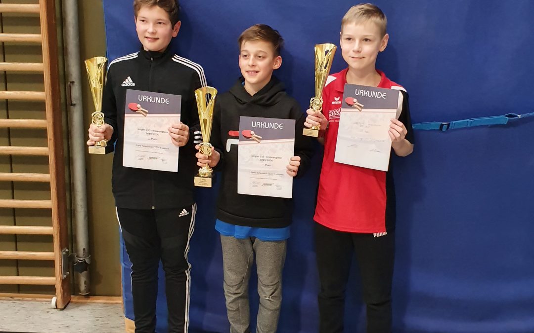 Janko Schemmick vom SuS Stadtlohn gewinnt die Jungen U13-Kreisrangliste