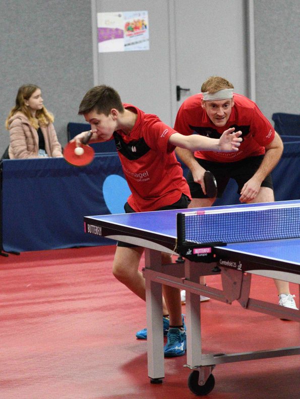 Doppel Schulz-Korff vom TV Geseke, Foto Borghaus