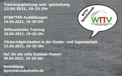 WTTV-SPRECHSTUNDE IM APRIL