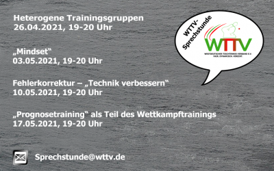 LETZTEN WTTV-SPRECHSTUNDEN