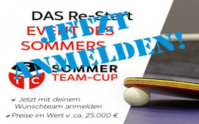 SOMMER-TEAM-CUP ANMELDUNG