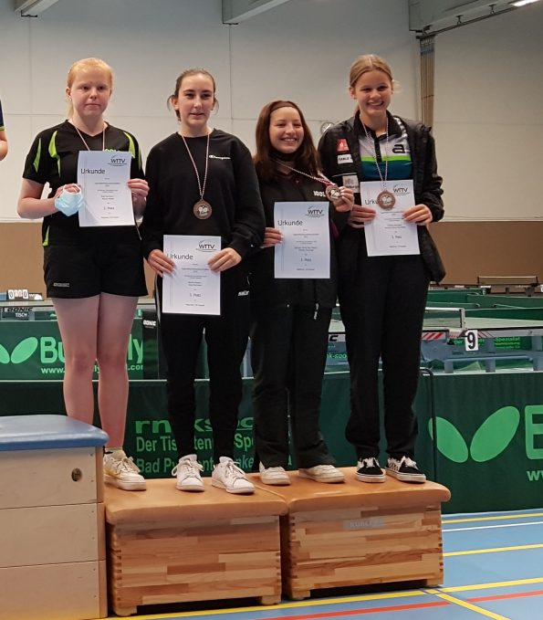 Mädchen 18 - Doppel - 3. Platz