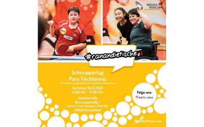 SCHNUPPERTAG PARA TISCHTENNIS