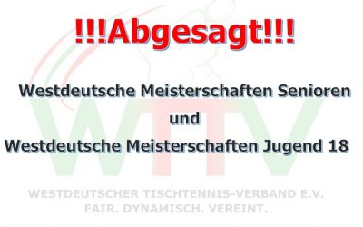 WESTDEUTSCHE ABGESAGT