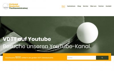 NEUE VDTT-WEBSEITE