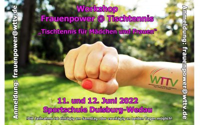 FRAUENPOWER@TISCHTENNIS