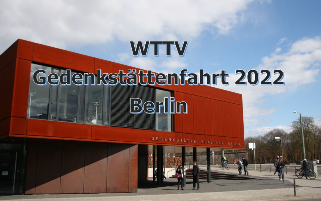 GEDENKSTÄTTENFAHRT 2022