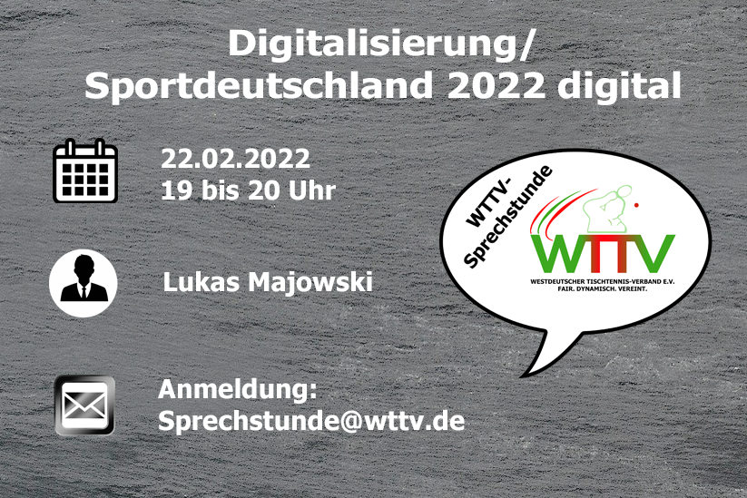 SPRECHSTUNDE DIGITALISIERUNG