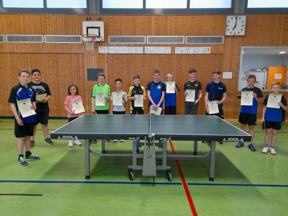 Teilnehmer des Ms-Kids-Cup