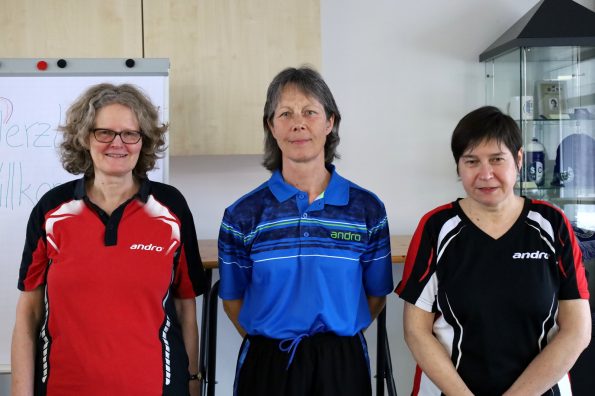 Siegerehrung Seniorinnen AK60 - Einzel