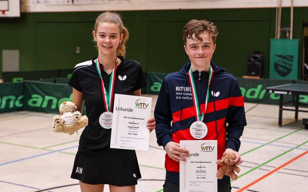 ANGELINA UND PAUL SIEGEN