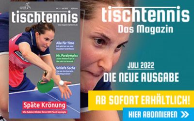 JULI-AUSGABE „tischtennis“